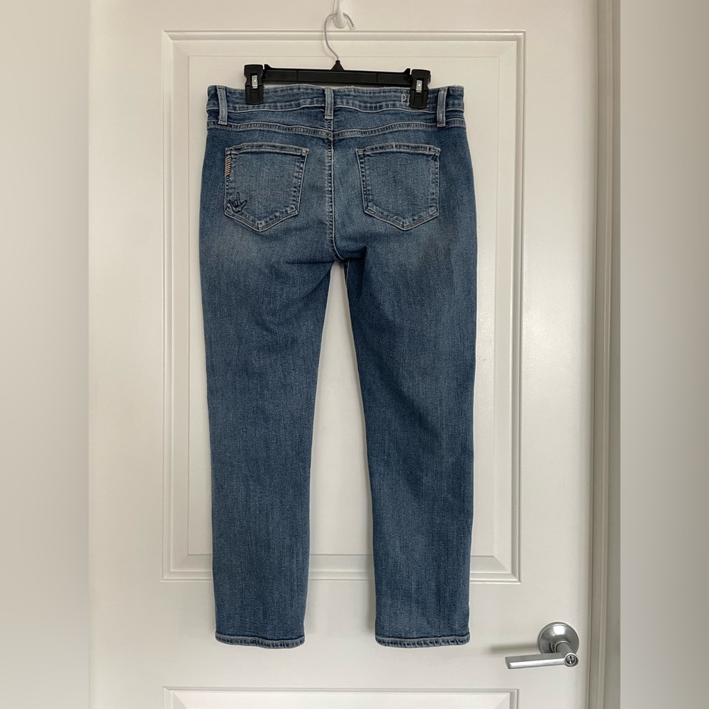 PAIGE Brigitte 29 Women's Light Blue Slim Boyfriend Jeans Luxury Denim - Picture 2 of 8